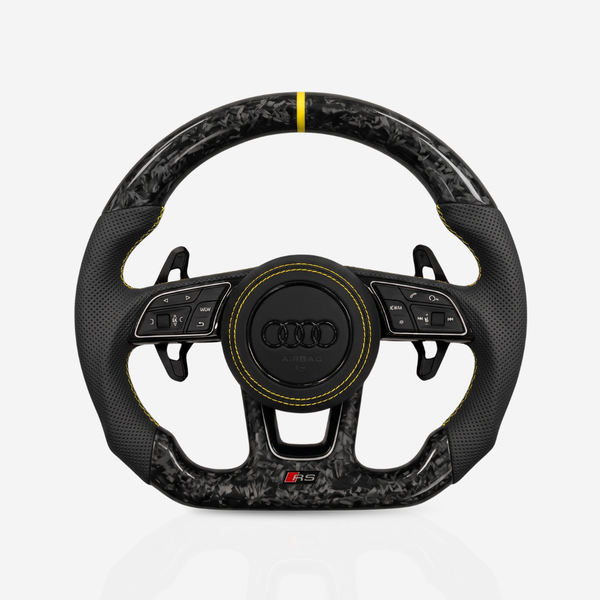 Audi Forged Carbon Fibre & Leather Steering Wheel — 12