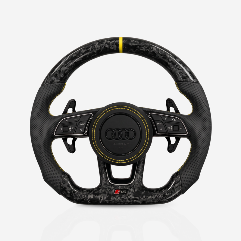 Audi Forged Carbon Fibre & Leather Steering Wheel — 12