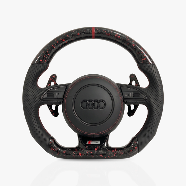 Audi Forged Carbon Fibre & Leather Steering Wheel — 14