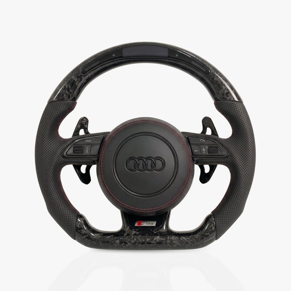Audi Forged Carbon Fibre & Leather Steering Wheel — 15