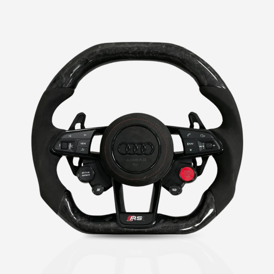 Audi R8 Forged Carbon Fibre & Alcantara Steering Wheel — 08