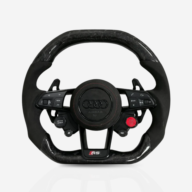 Audi R8 Forged Carbon Fibre & Alcantara Steering Wheel — 08