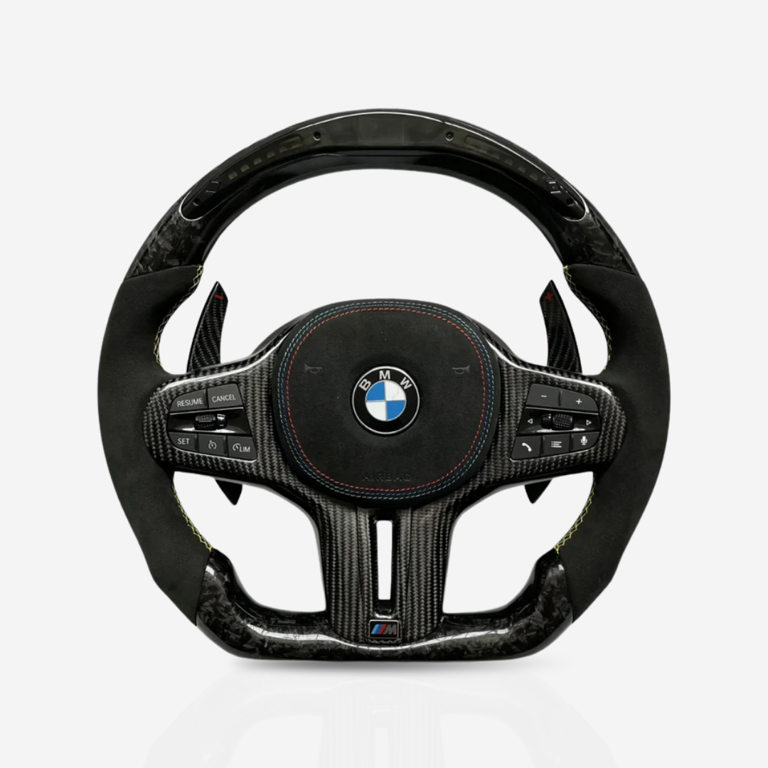 BMW Forged Carbon Fibre & Alcantara Steering Wheel — 03