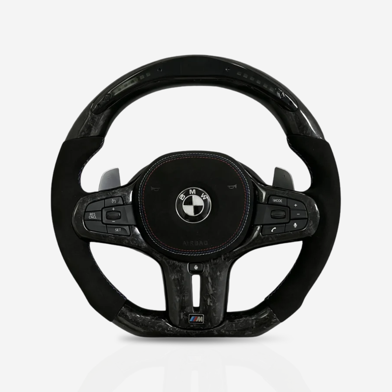 BMW Forged Carbon Fibre & Alcantara Steering Wheel — 09