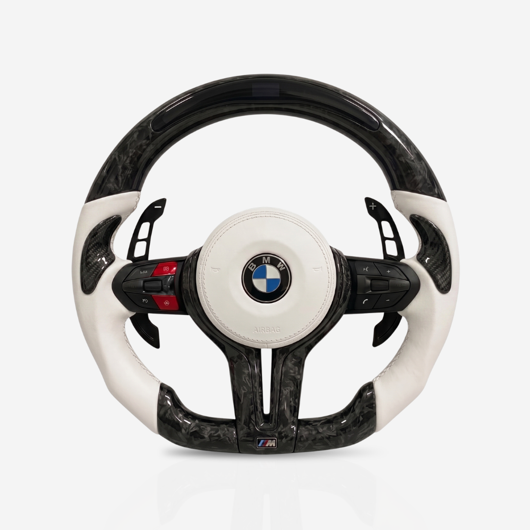 BMW Forged Carbon Fibre & Leather Steering Wheel — 18
