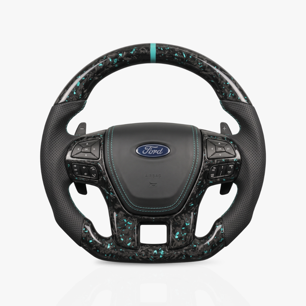 Ford Forged Carbon Fibre & Leather Steering Wheel — 34