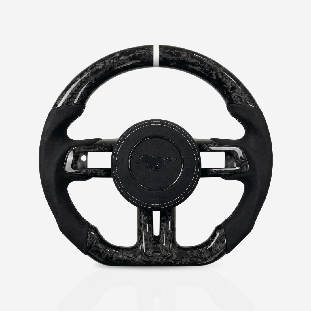 Ford Mustang Forged Carbon Fibre & Alcantara Steering Wheel — 20
