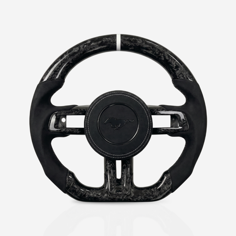 Ford Mustang Forged Carbon Fibre & Alcantara Steering Wheel — 20
