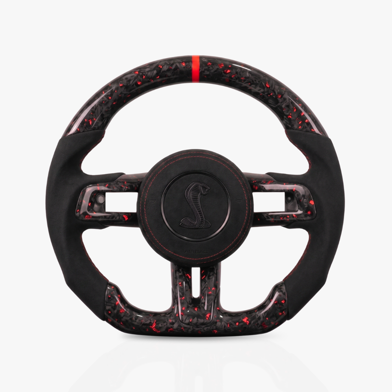 Ford Mustang Forged Carbon Fibre & Alcantara Steering Wheel — 28