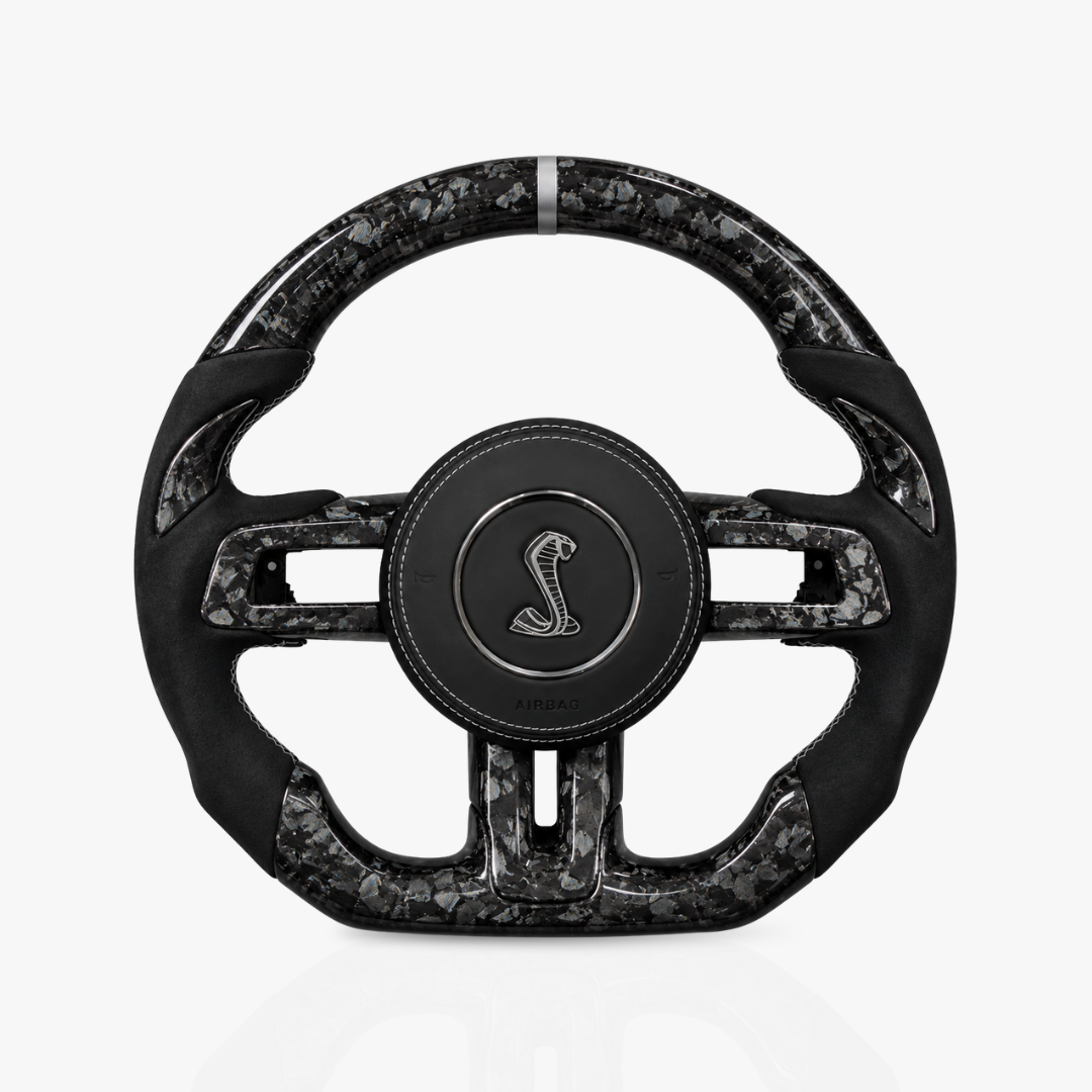 Ford Mustang Forged Carbon Fibre & Alcantara Steering Wheel — 38