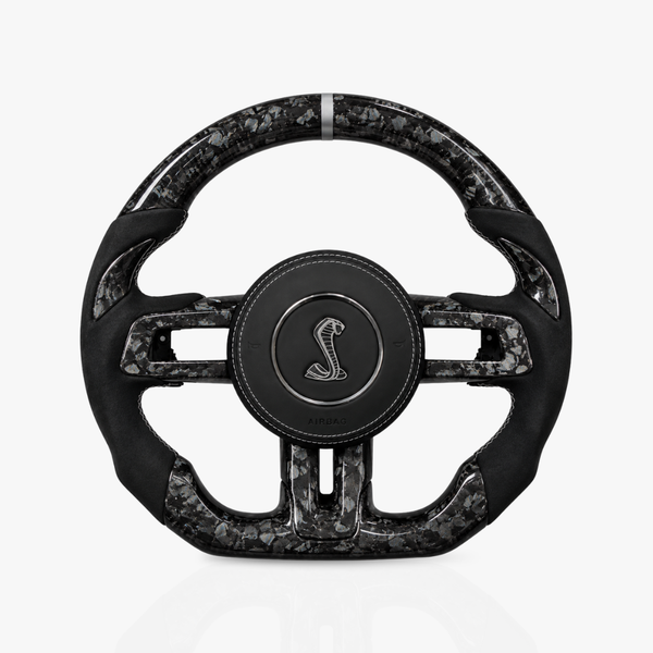 Ford Mustang Forged Carbon Fibre & Alcantara Steering Wheel — 38
