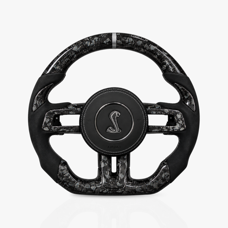 Ford Mustang Forged Carbon Fibre & Alcantara Steering Wheel — 38