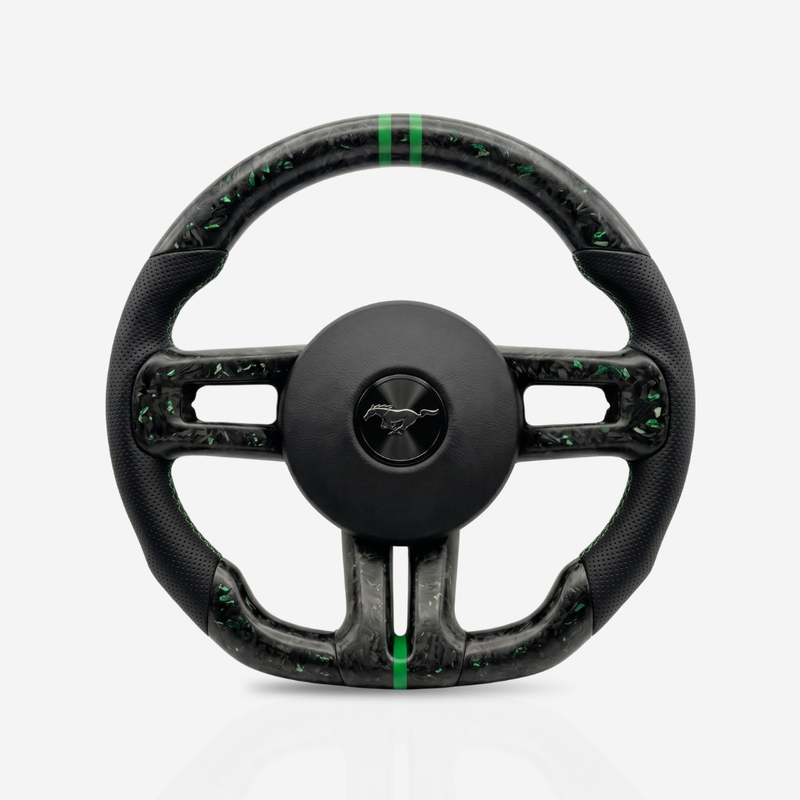Ford Mustang Forged Carbon Fibre & Leather Steering Wheel — 15