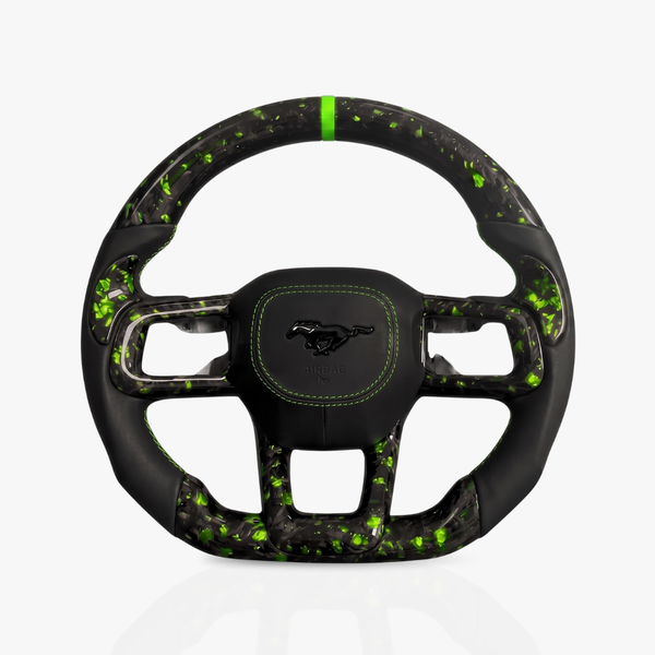 Ford Mustang Forged Carbon Fibre & Leather Steering Wheel — 31