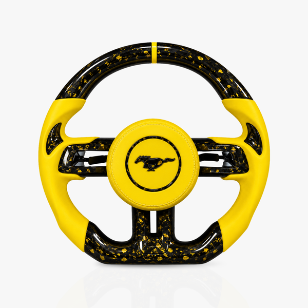 Ford Mustang Forged Carbon Fibre & Leather Steering Wheel — 35
