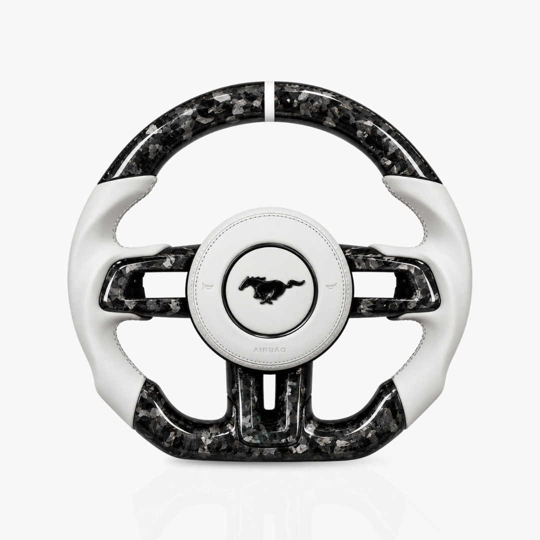 Ford Mustang Forged Carbon Fibre & Leather Steering Wheel — 37