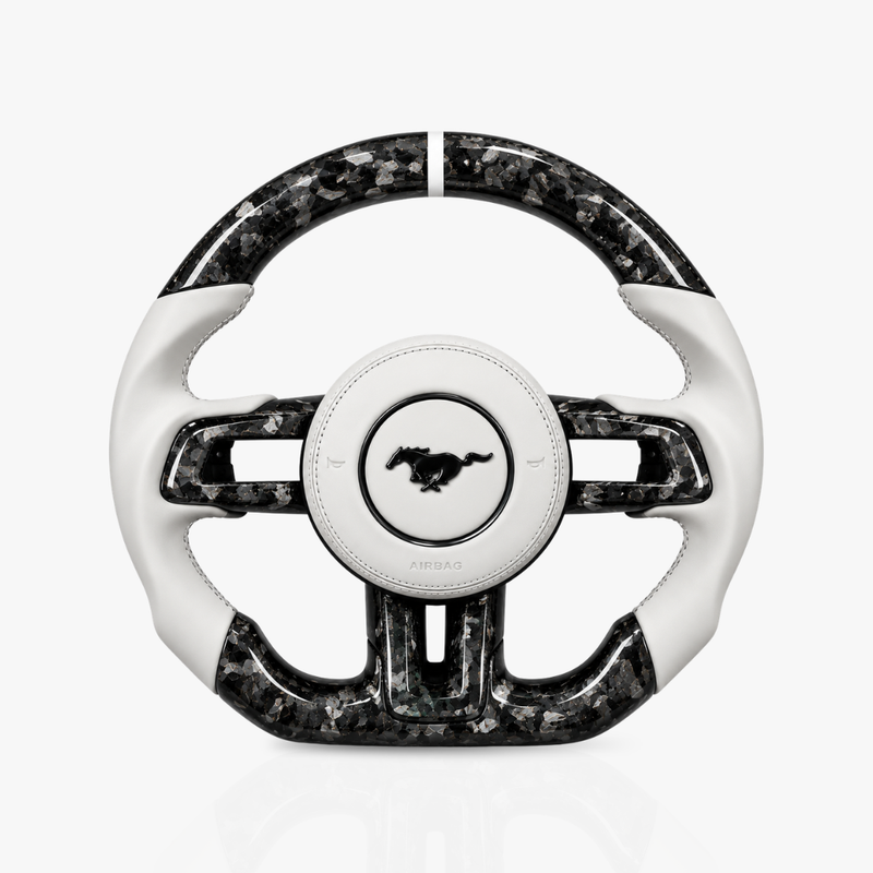 Ford Mustang Forged Carbon Fibre & Leather Steering Wheel — 37