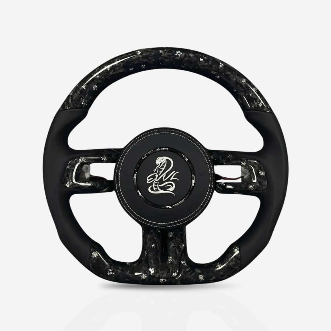 Ford Mustang Forged Carbon Fibre & Leather Steering Wheel — 07
