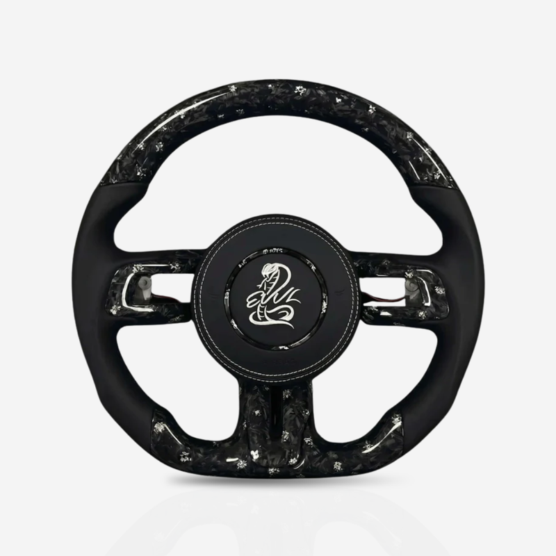 Ford Mustang Forged Carbon Fibre & Leather Steering Wheel — 07