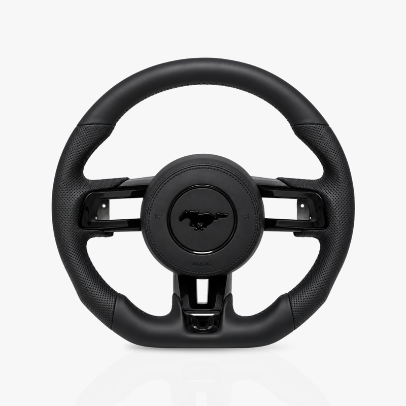 Ford Mustang Full Leather Steering Wheel — 32