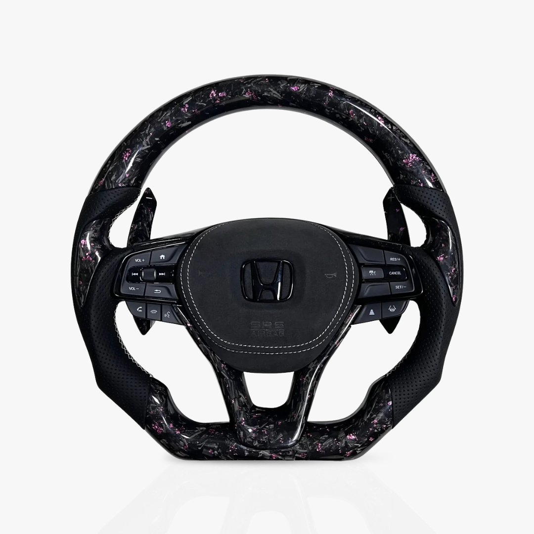 Honda Forged Carbon Fibre & Leather Steering Wheel — 05