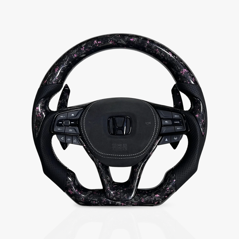 Honda Forged Carbon Fibre & Leather Steering Wheel — 05
