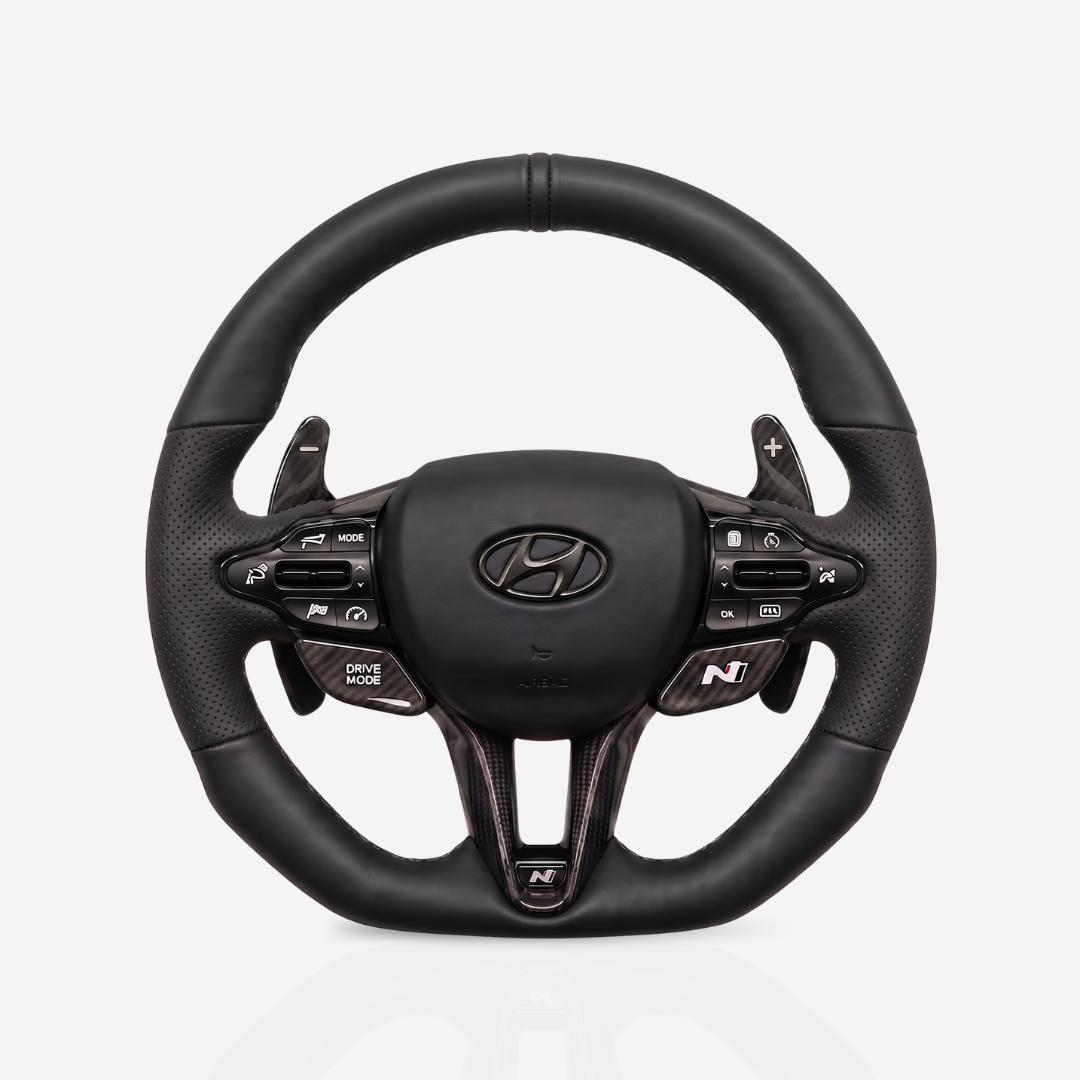 Hyundai Full Leather Steering Wheel — 04