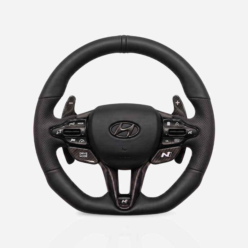 Hyundai Full Leather Steering Wheel — 04