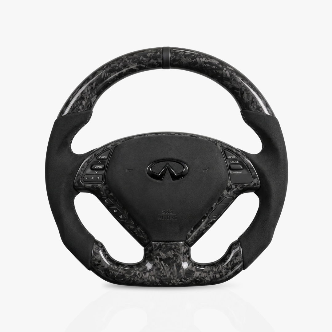 Infiniti Forged Carbon Fibre & Alcantara Steering Wheel — 02