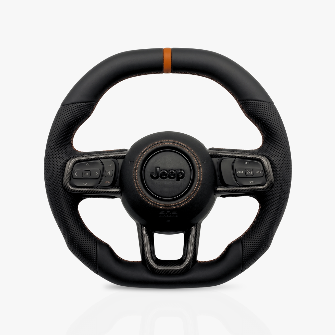Jeep Full Leather Steering Wheel — 06