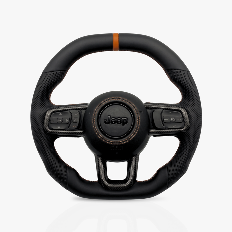 Jeep Full Leather Steering Wheel — 06