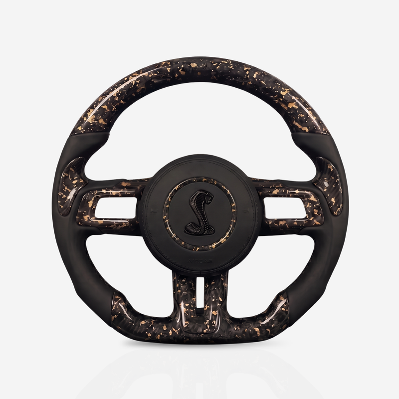 Ford Mustang Forged Carbon Fibre & Leather Steering Wheel — 13