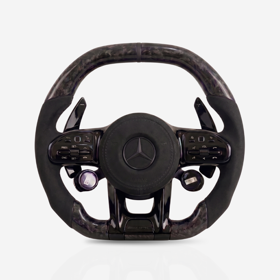 Mercedes-Benz AMG Forged Carbon Fibre & Alcantara Steering Wheel — 38