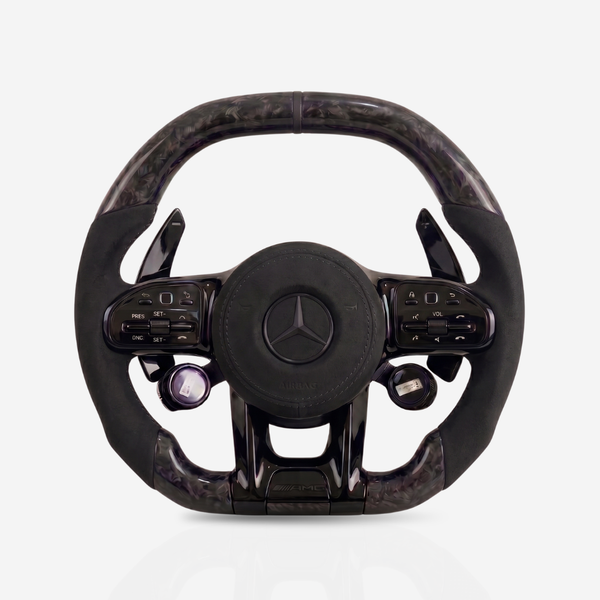 Mercedes-Benz AMG Forged Carbon Fibre & Alcantara Steering Wheel — 38