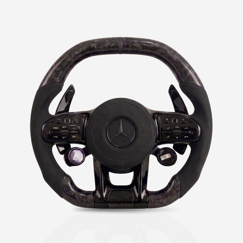 Mercedes-Benz AMG Forged Carbon Fibre & Alcantara Steering Wheel — 38