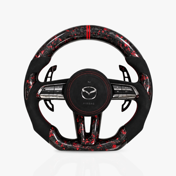 Mazda Forged Carbon Fibre & Alcantara Steering Wheel — 11