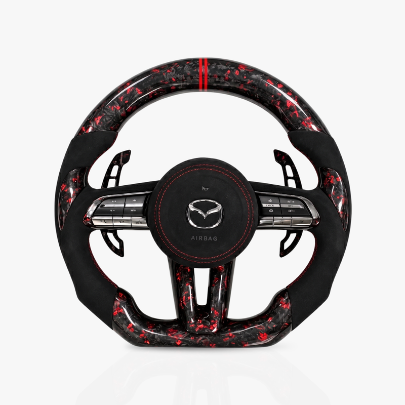 Mazda Forged Carbon Fibre & Alcantara Steering Wheel — 11