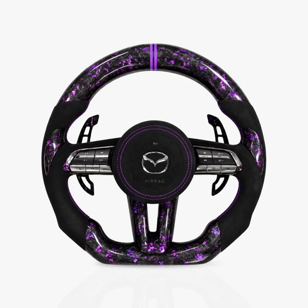 Mazda Forged Carbon Fibre & Alcantara Steering Wheel — 12