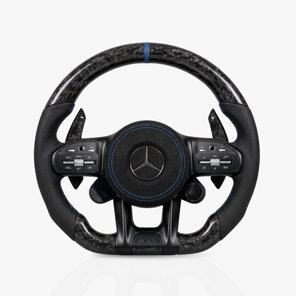 Mercedes-Benz AMG Forged Carbon Fibre & Leather Steering Wheel — 43
