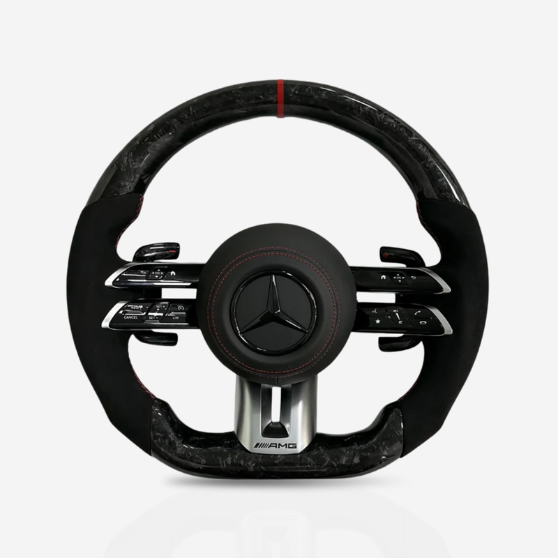 Mercedes-Benz AMG Forged Carbon Fibre & Alcantara Steering Wheel — 11