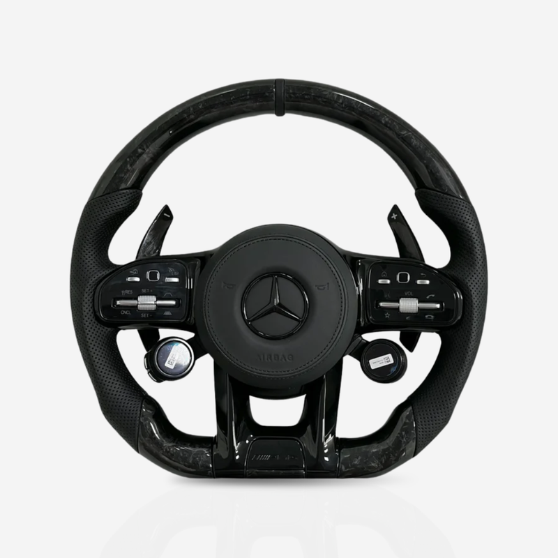 Mercedes-Benz AMG Forged Carbon Fibre & Leather Steering Wheel — 04