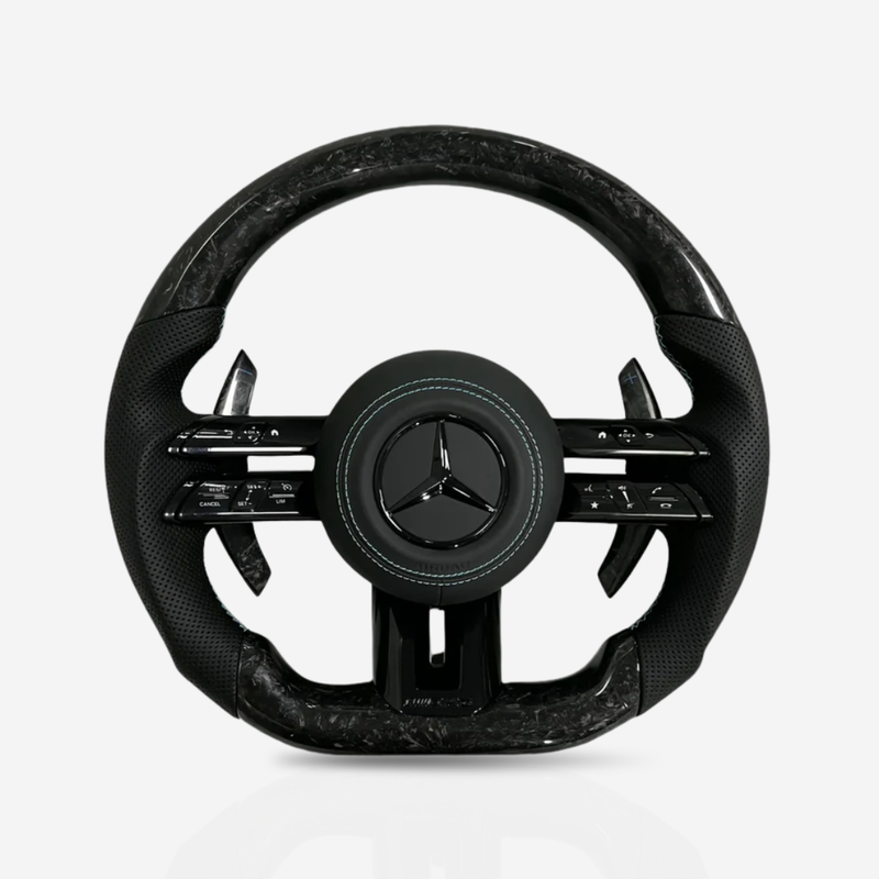 Mercedes-Benz AMG Forged Carbon Fibre & Leather Steering Wheel — 13