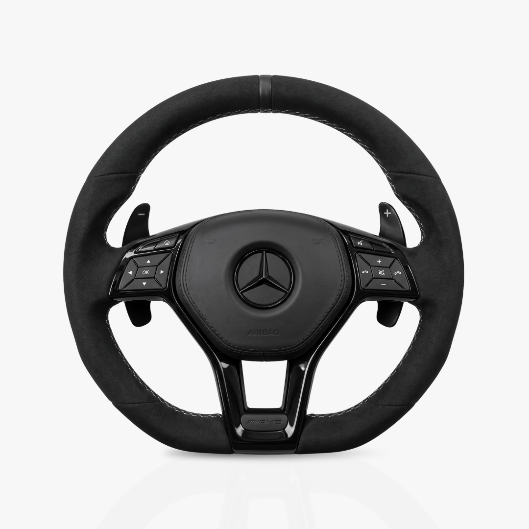Mercedes-Benz AMG Full Alcantara Steering Wheel — 46