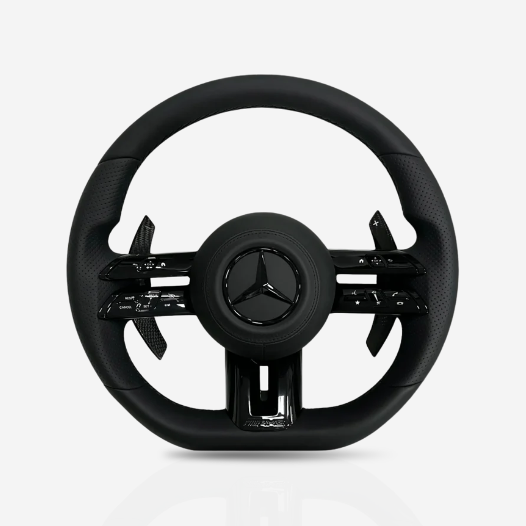 Mercedes-Benz AMG Mixed Leather Steering Wheel — 16