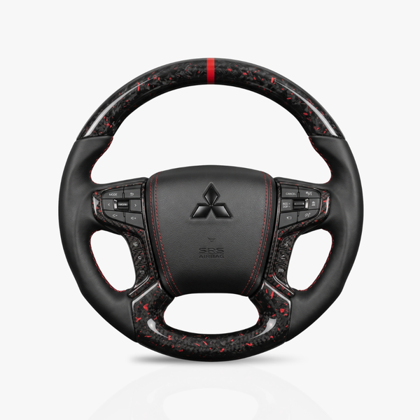 Mitsubishi Forged Carbon Fibre & Leather Steering Wheel — 06