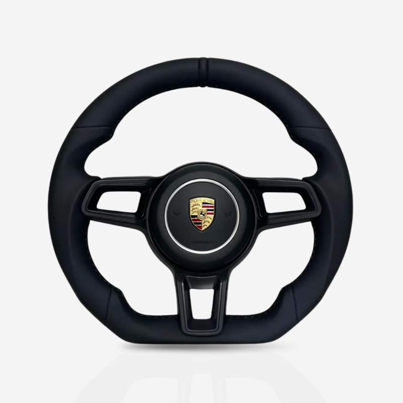 Porsche Full Leather Steering Wheel — 12