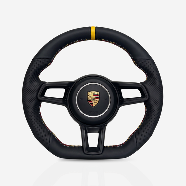 Porsche Full Leather Steering Wheel — 18