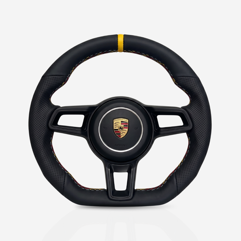 Porsche Full Leather Steering Wheel — 18