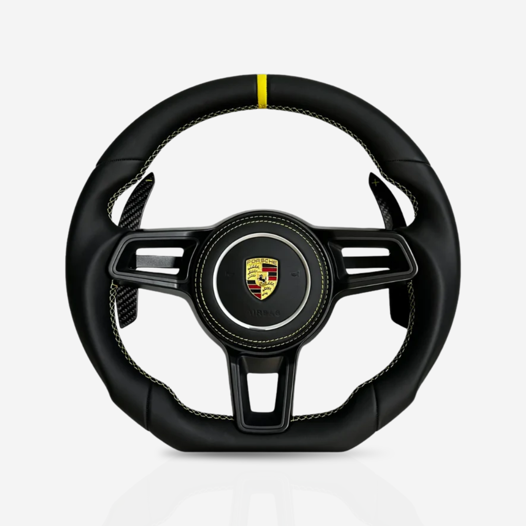Porsche Full Leather Steering Wheel — 07