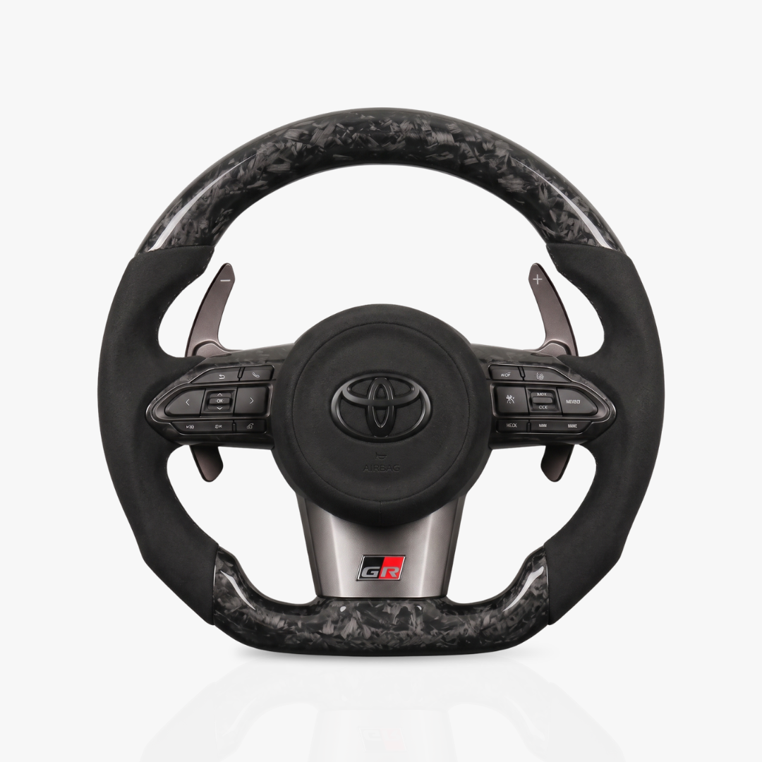 Toyota GR Forged Carbon Fibre & Alcantara Steering Wheel — 29